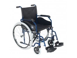 Sunrise Medical Silla Breezy 90 Ruedas Sólidas 24 Azul 45cm