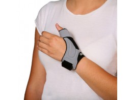 Emo muñequera Rizogrip gris talla S MQ705