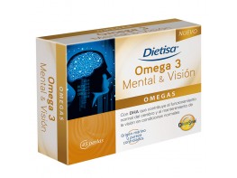 OMEGA 3 MENTAL Y VISIÓN 45 PERLAS DIELISA