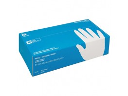 Interapothek guantes de látex empolvados talla M 100uds