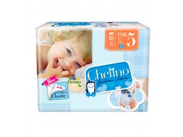 Chelino pañal love t/5 13-18 kg 30u
