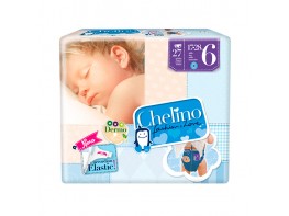 Chelino pañal love t/6 17-28 kg 27u
