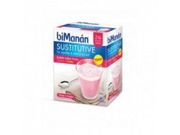 BIMANAN BATIDO DE FRESA 55 GR X 6 SOBRES