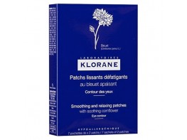 Klorane Parches alisadores para ojos aciano BIO y ácido hialurónico 7u