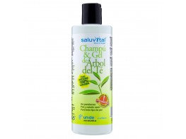 Saluvital Champú & Gel del Árbol del Té 300 ml