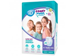 Id comfy junior pants 4-7 años 14uds
