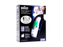 Thermoscan termómetro braun oído irt6520