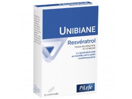 Pileje Unibiane resveratrol 30 cápsulas