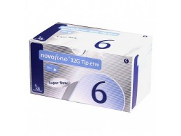 Novofine agujas 32G (0,23/0,25x4MM) 100u