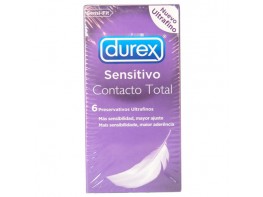Durex preservativos contacto total 6u