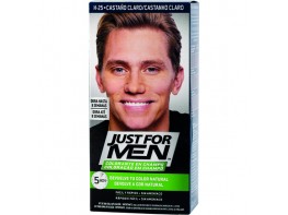 Just for men colorante en champú castaño claro