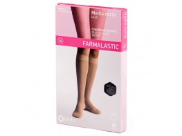 Farmalastic Media Corta Cerrada Normal talla M negro