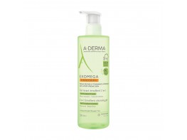 A-Derma Exomega Gel Limpiador Emoliente 2 en 1 500 ml