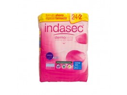 Indasec discreet normal 24 unidades