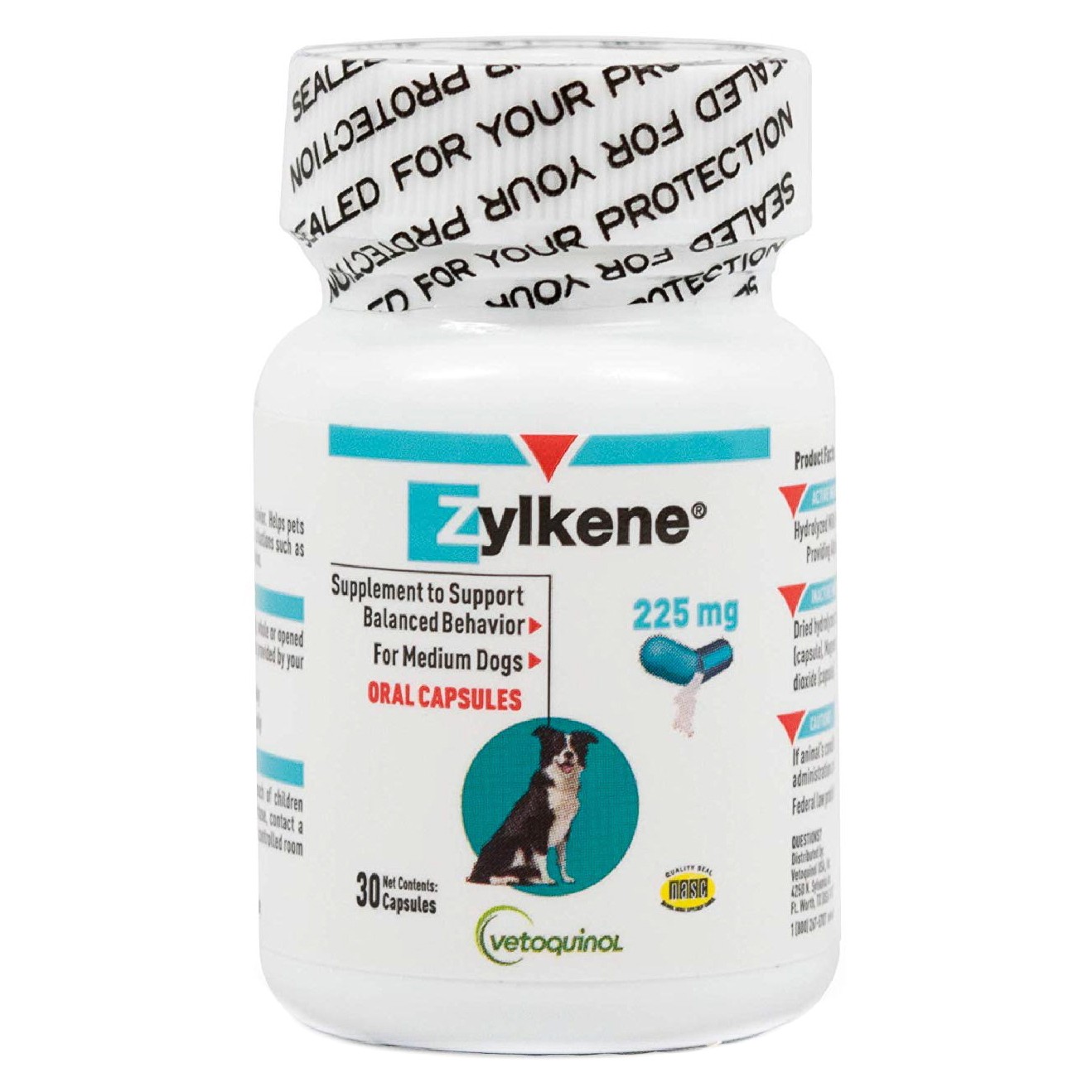 Vetoquinol Zylkene 225 mg 30 caps