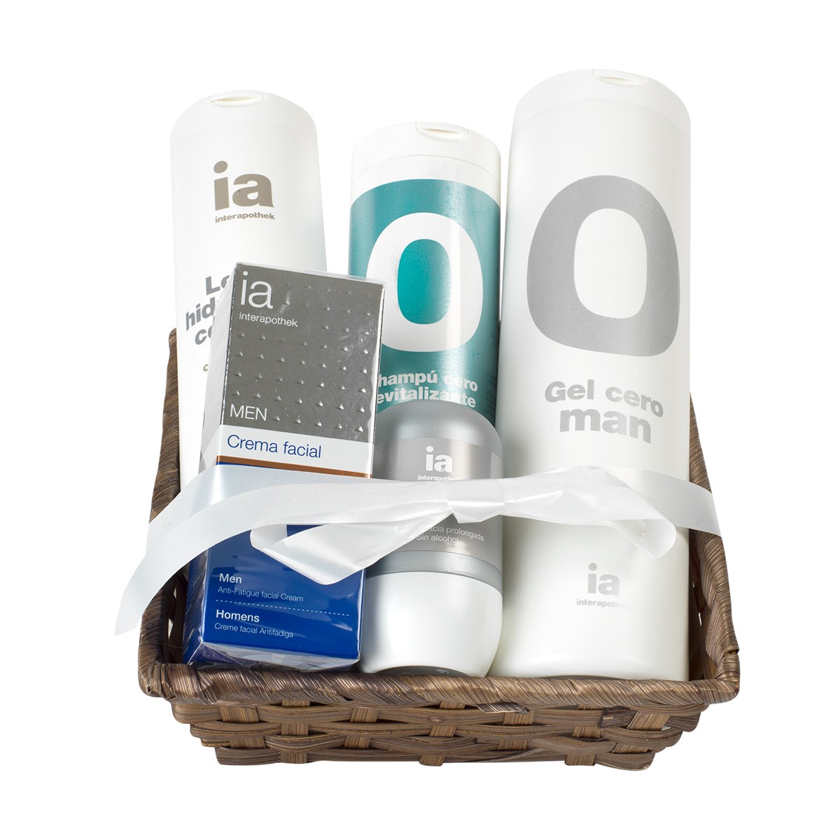 Interapothek cesta regalo para hombre