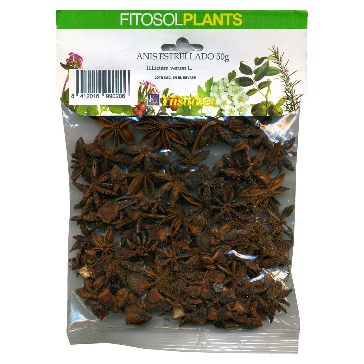 Ynsadiet Anis estrellado bolsa 50g