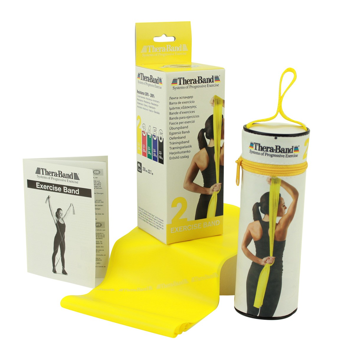 Theraband banda elástica amarillo H3100A