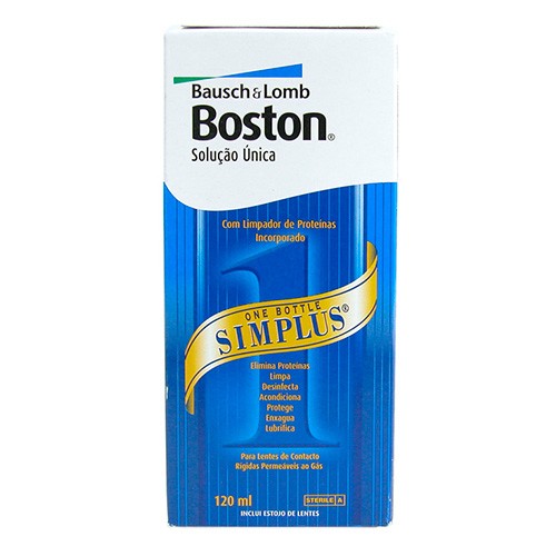 Boston simplus solucion lentes unica 120