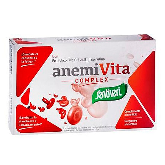 Santiveri Anemivita Complex Hierro 40 Cápsulas
