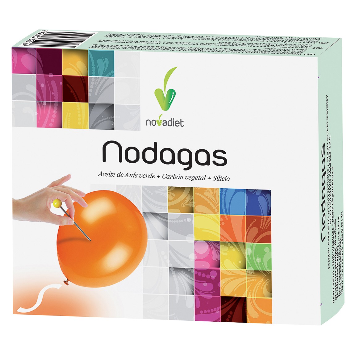 Novadiet Nodagas 48 Cápsulas