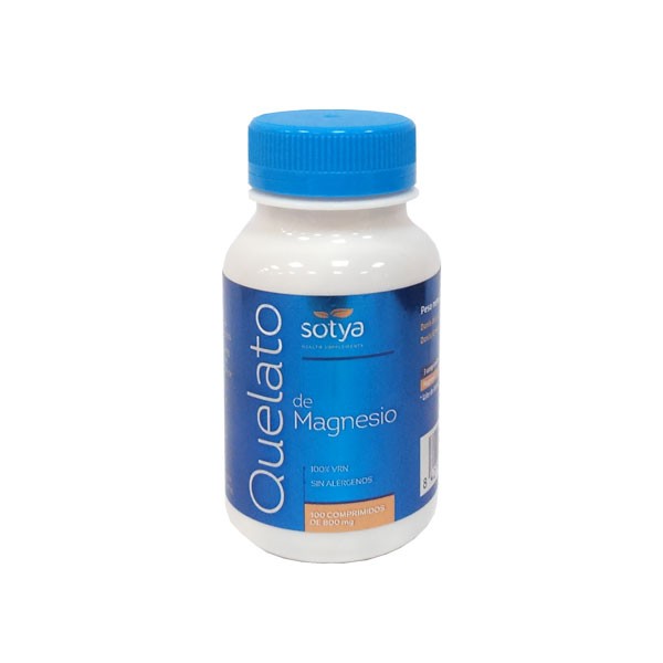 Sotya Quelato de Magnesio 100 Comprimidos