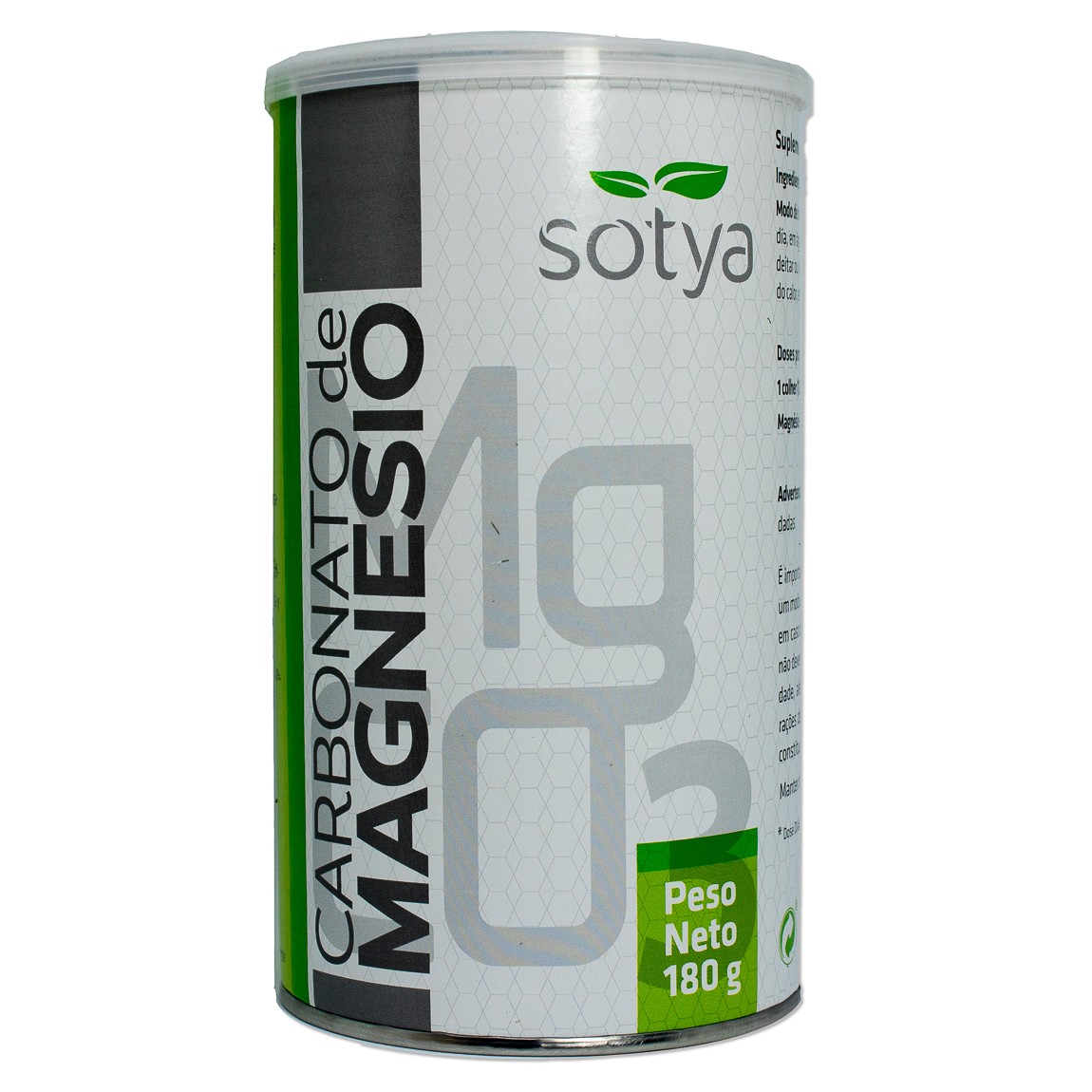 Sotya Carbonato de Magnesio Natural Bote 180g