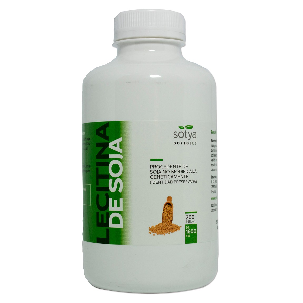 Sotya Lecitina 1600mg 200 Perlas