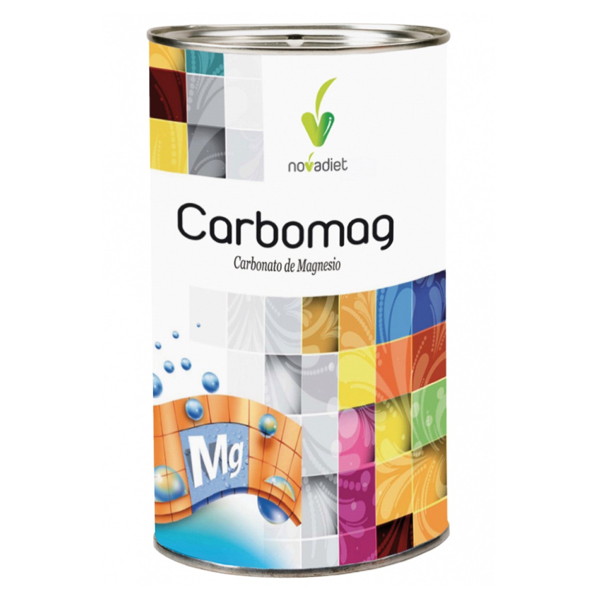 Novadiet Carbomag con carbonato de magnesio en polvo 150g