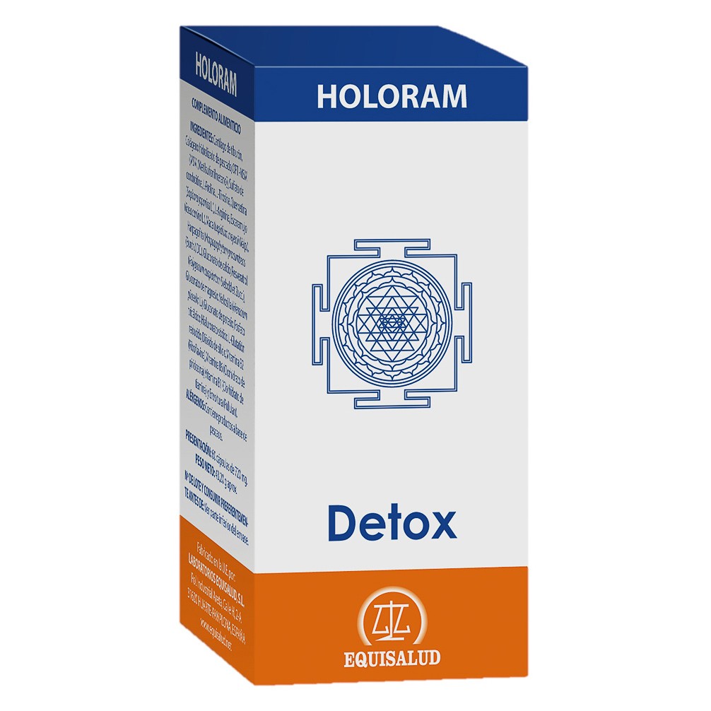 Equisalud Holoram Detox 580 mg 60 Cápsulas