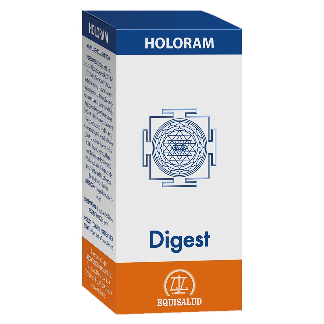 Equisalud Holoram Digest 580 mg 60 Cápsulas