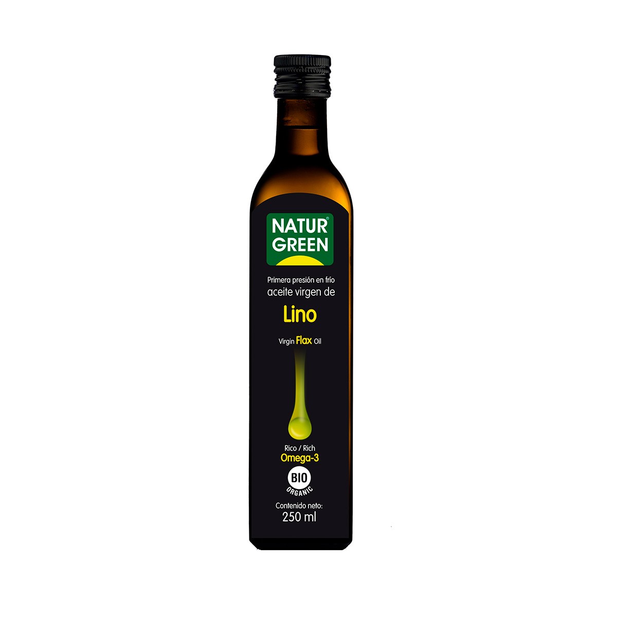 Aceite Lino Bio Organic 250ml Naturgreen