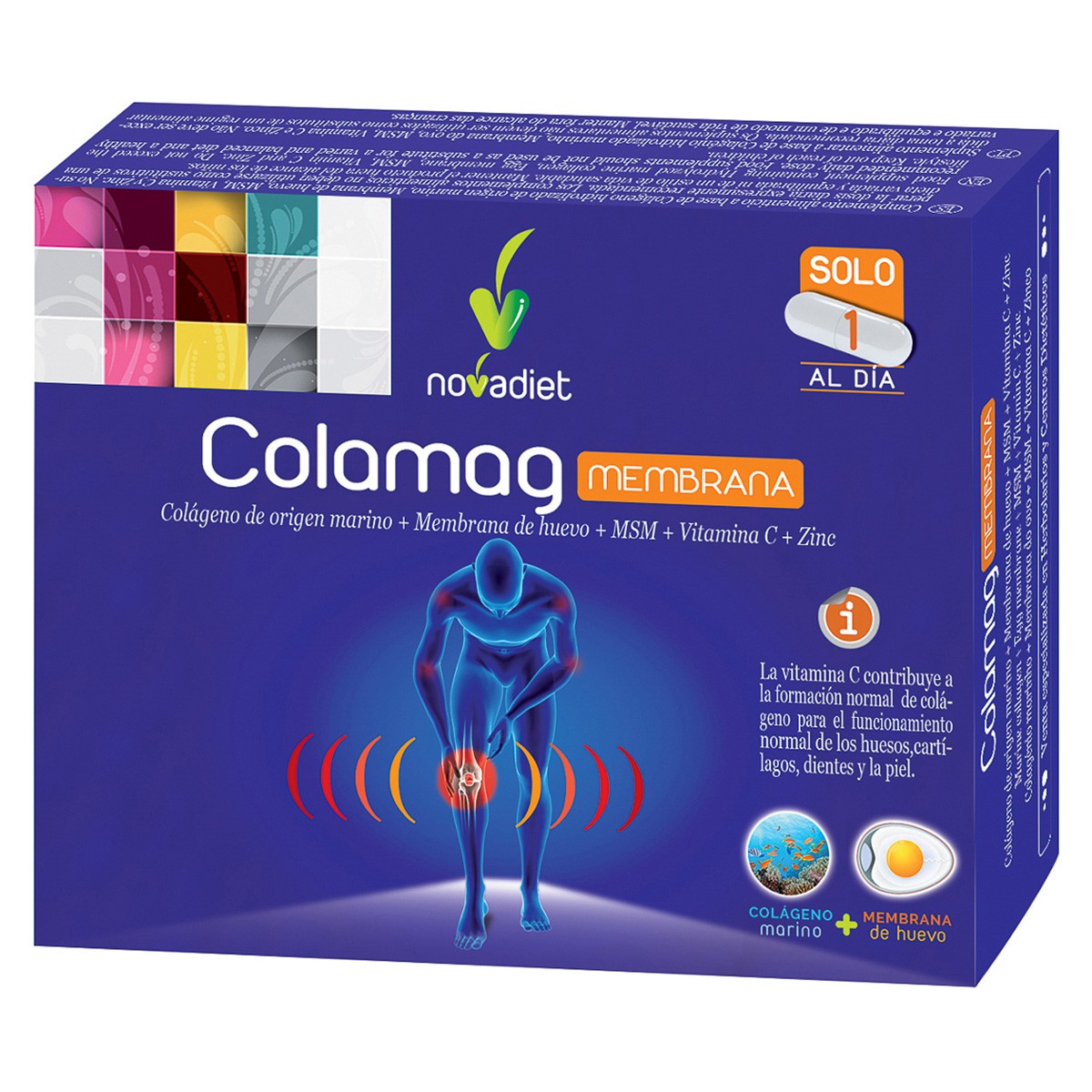 Novadiet Colamag Membrana 30 Cápsulas