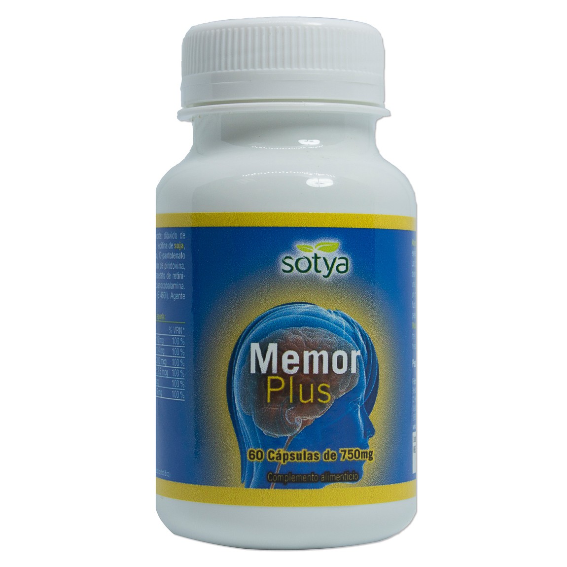 Sotya Memorsot Zinc 60 Cápsulas