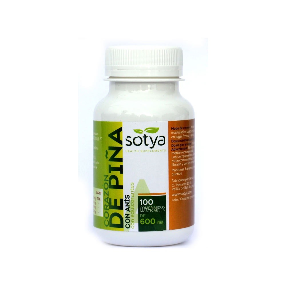 Sotya Corazón de Piña 100 Comprimidos
