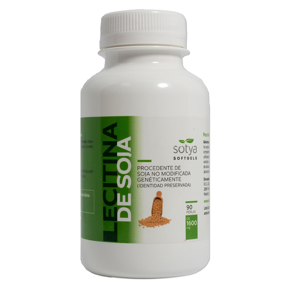 Sotya Lecitina de Soja 1600mg 90 Perlas
