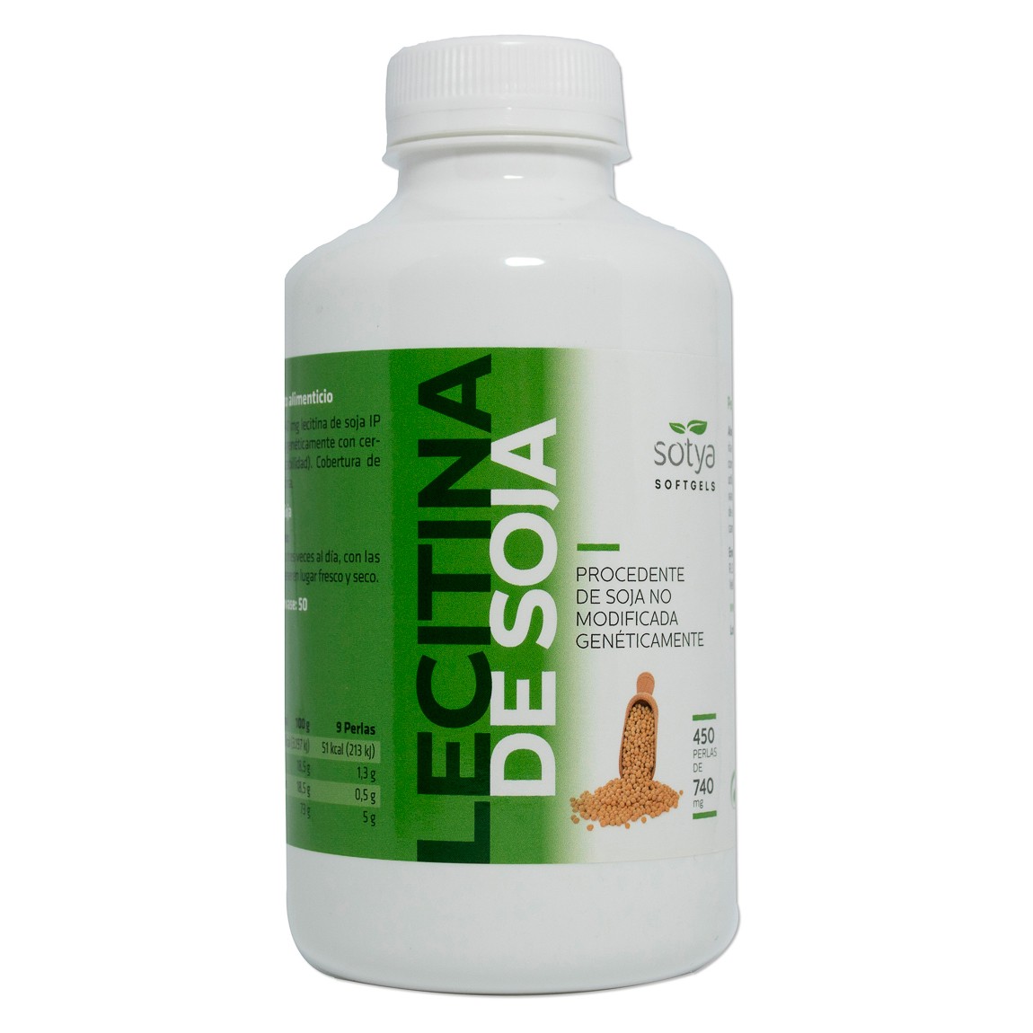 Sotya Lecitina de Soja 740mg 450 Perlas