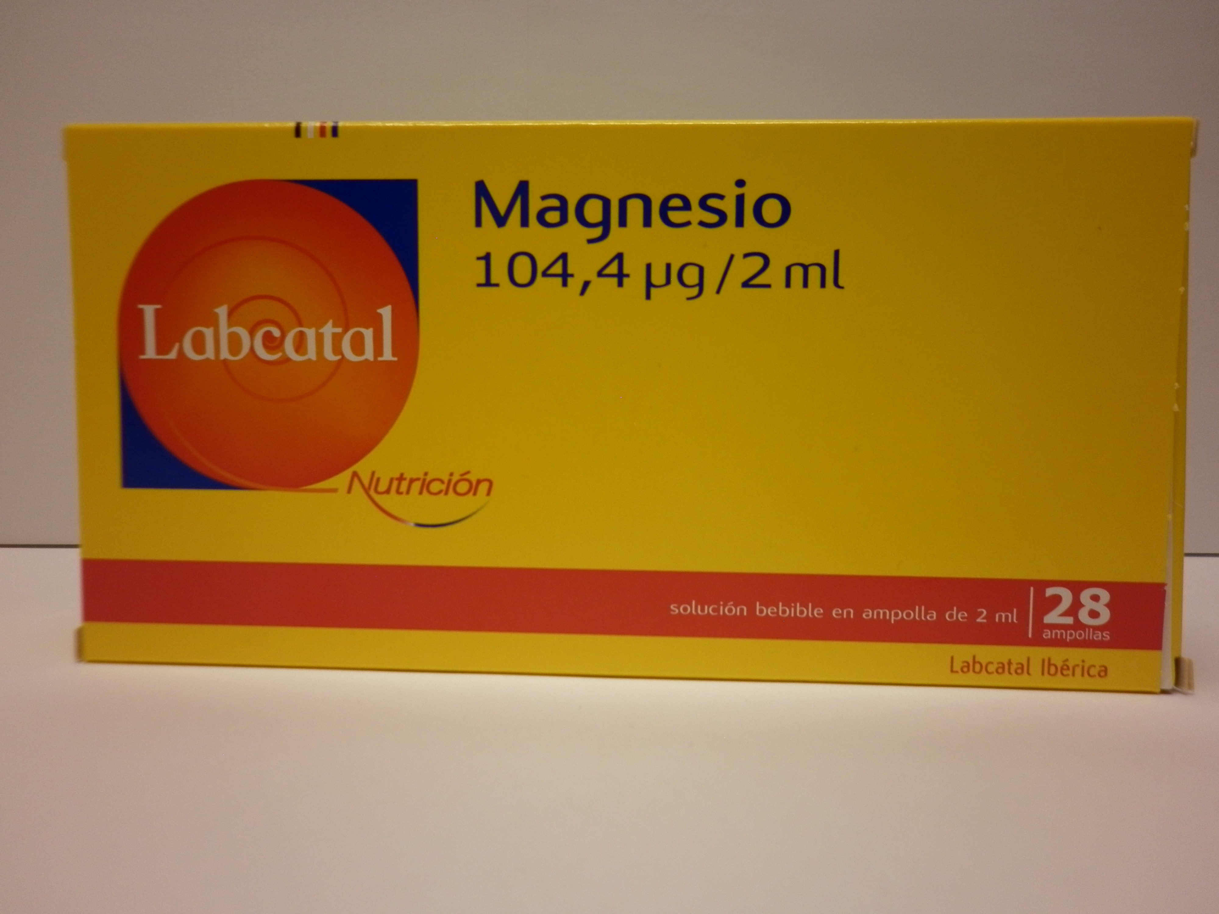 LABCATAL  9 MAGNESIO 28 AMPOLLAS
