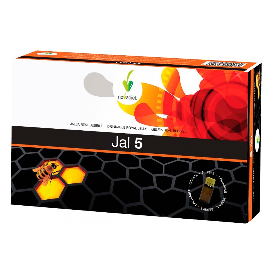 Novadiet Jalea Real Jal-5 20 Ampollas 10ml
