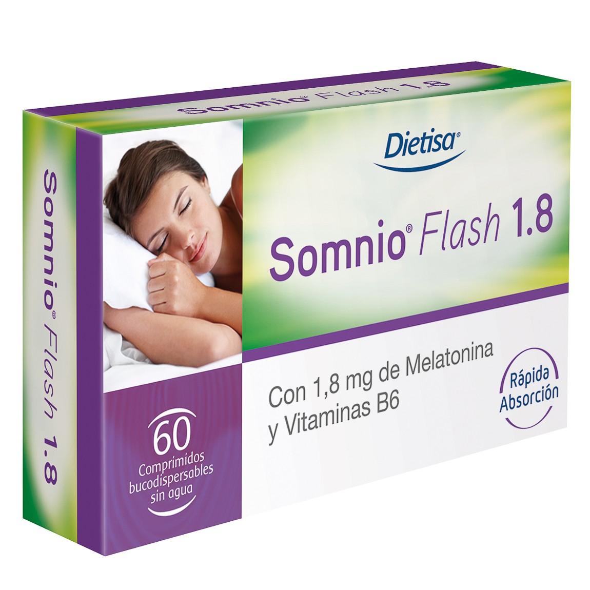 SOMNIO FLASH 1,8mg 60 comprimidos DIELISA