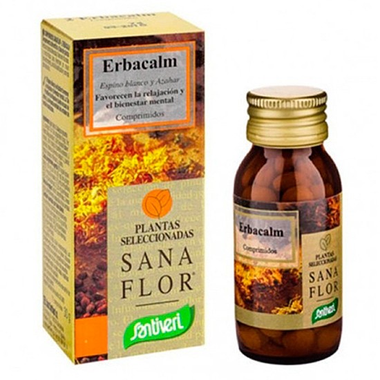 Santiveri Sanaflor Erbacalm Comprimidos 30g