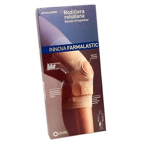 Rodillera Cinfa rotuliana banda infrapatelar talla P