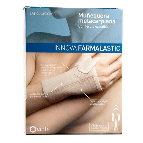 Farmalastic muñequera metacarpiana férula talla G