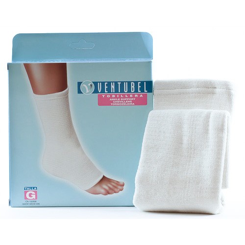 Ventubel tobillera color crudo talla 3