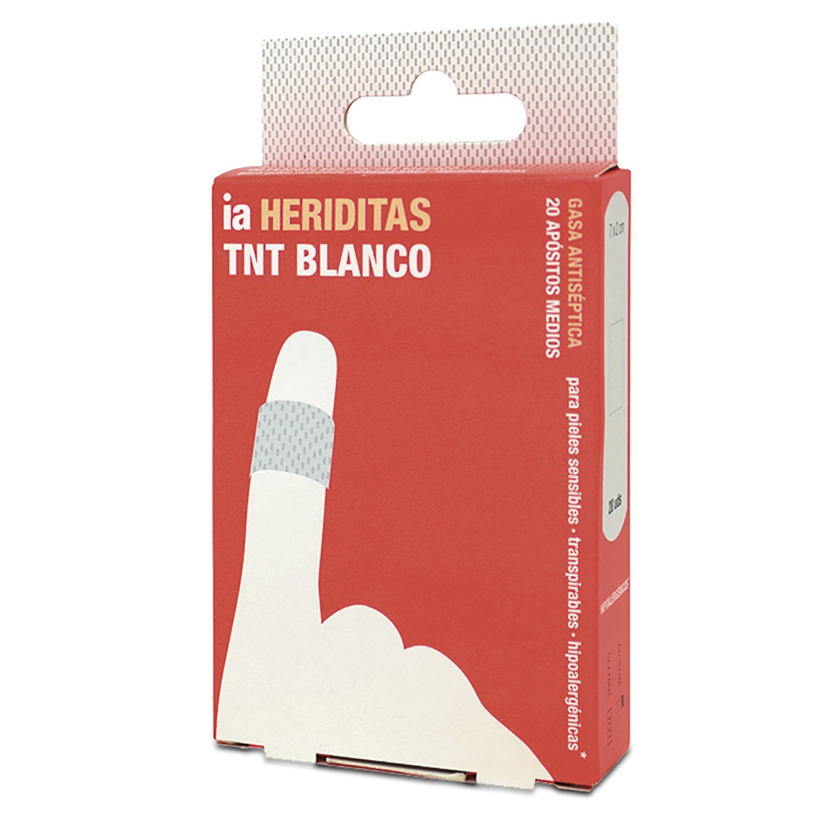 Interapothek apósitos tnt blancos 7x2cm 20 uds