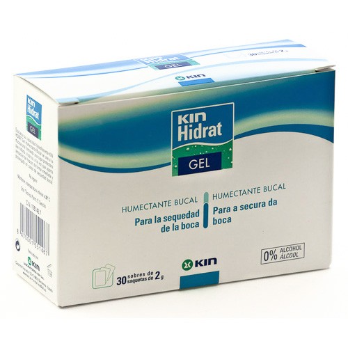 Kin Hidrat gel humectante bucal 30 sobres