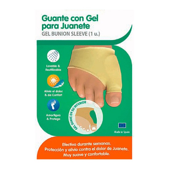 Medilast guante protector juanete gel puro