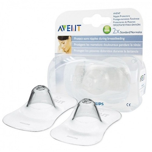 Avent Protector pezón silicona mini 2uds