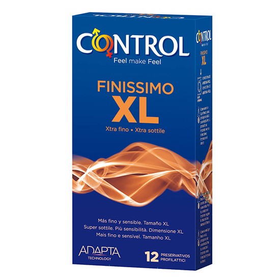 Control preservativo finissimo XL 12uds