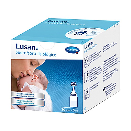 Lusan suero fisiológico 30 monodosisx5ml